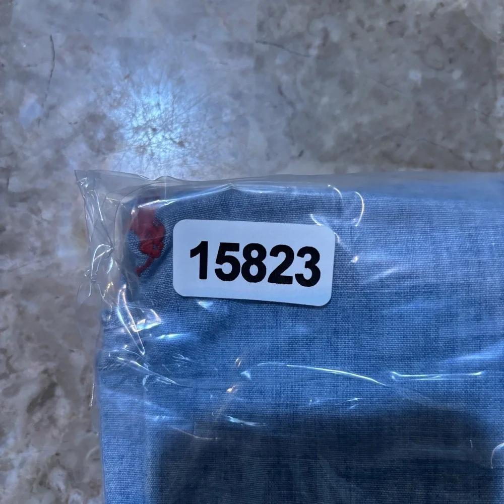 Polo Ralph Lauren Shirt Mens Large Classic Blue Chambray Long Sleeve Button FAIR